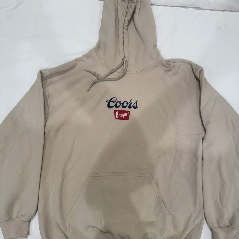 Coors Banquet Tan Hoodie